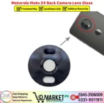 Motorola Moto Z4 Back Camera Lens Glass Price In Pakistan