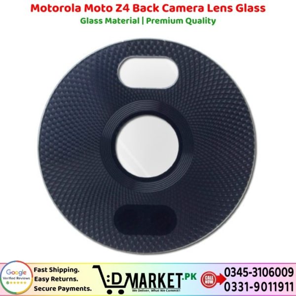Motorola Moto Z4 Back Camera Lens Glass Price In Pakistan