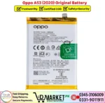 Oppo A53 2020 Original Battery Price In Pakistan