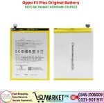 Oppo F3 Plus Original Battery Price In Pakistan