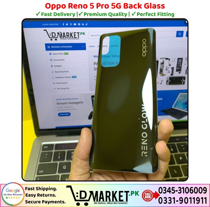 Oppo Reno 5 Pro 5G Back Glass Price In Pakistan