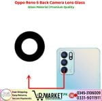 Oppo Reno 6 Back Camera Lens Glass Price In Pakistan