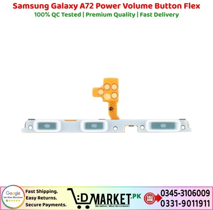 Samsung Galaxy A72 Power Volume Button Flex Price In Pakistan