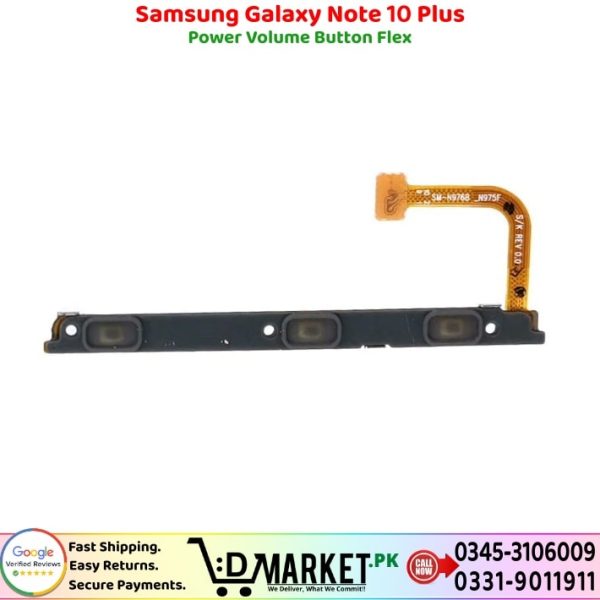Samsung Galaxy Note 10 Plus Power Volume Button Flex Price In Pakistan