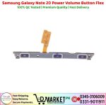Samsung Galaxy Note 20 Power Volume Button Flex Price In Pakistan