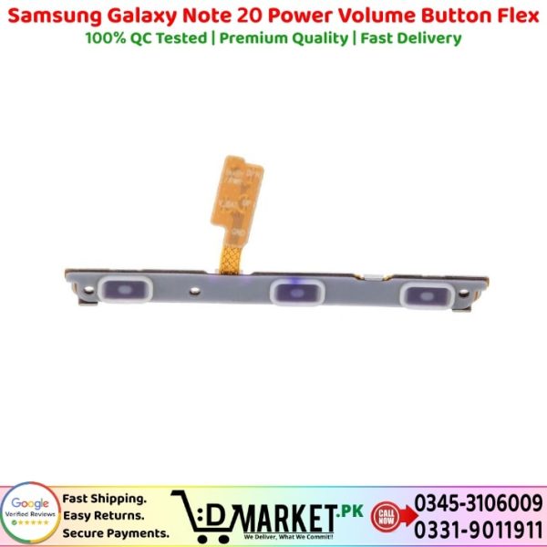 Samsung Galaxy Note 20 Power Volume Button Flex Price In Pakistan