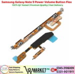 Samsung Galaxy Note 9 Power Volume Button Flex Price In Pakistan