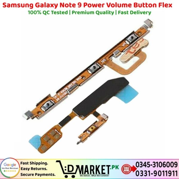 Samsung Galaxy Note 9 Power Volume Button Flex Price In Pakistan