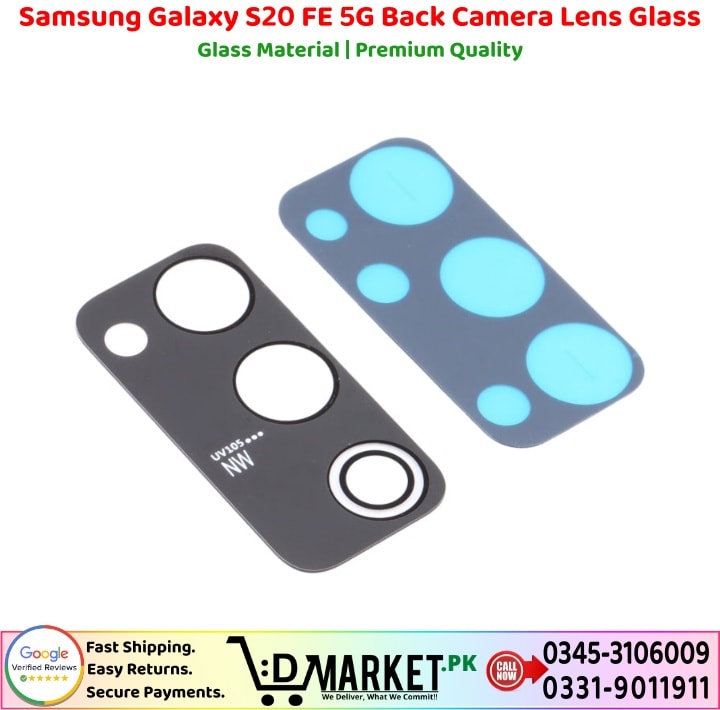 Samsung Galaxy S20 FE 5G Back Camera Lens Glass Price In Pakistan