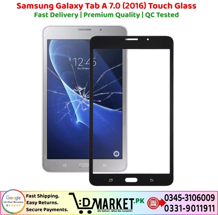 Samsung Galaxy Tab A 7.0 2016 Touch Glass Price In Pakistan