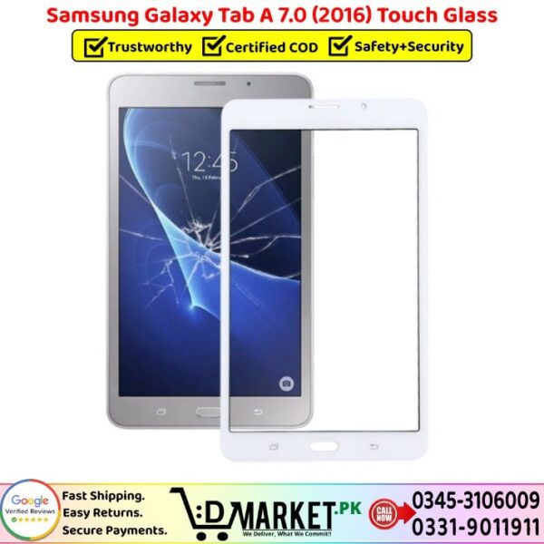 Samsung Galaxy Tab A 7.0 2016 Touch Glass Price In Pakistan