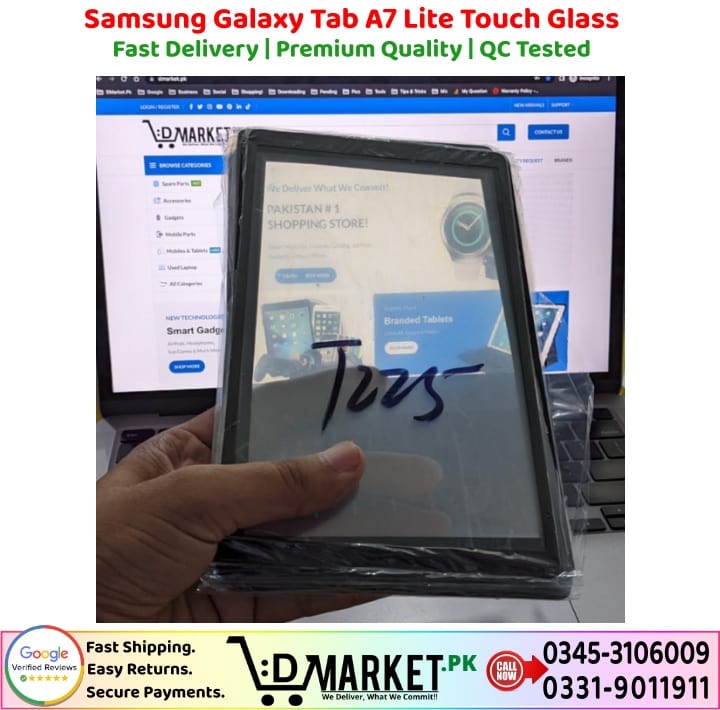 Samsung Galaxy Tab A7 Lite Touch Glass Price In Pakistan
