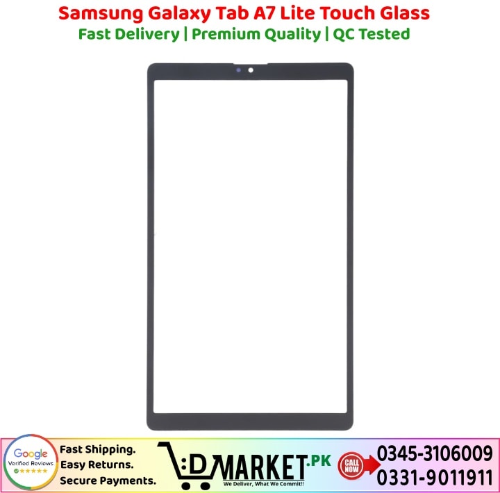 Samsung Galaxy Tab A7 Lite Touch Glass Price In Pakistan