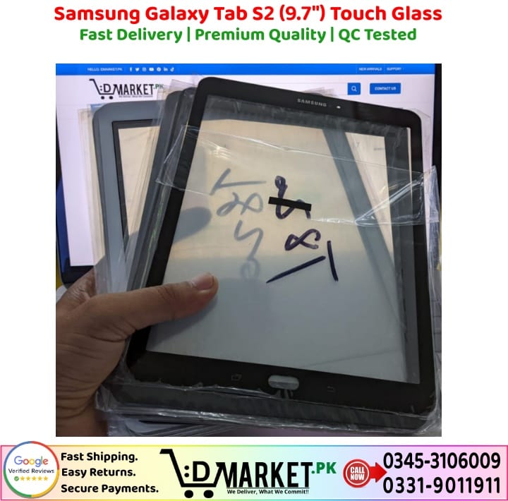 Samsung Galaxy Tab S2 9.7 Touch Glass Price In Pakistan