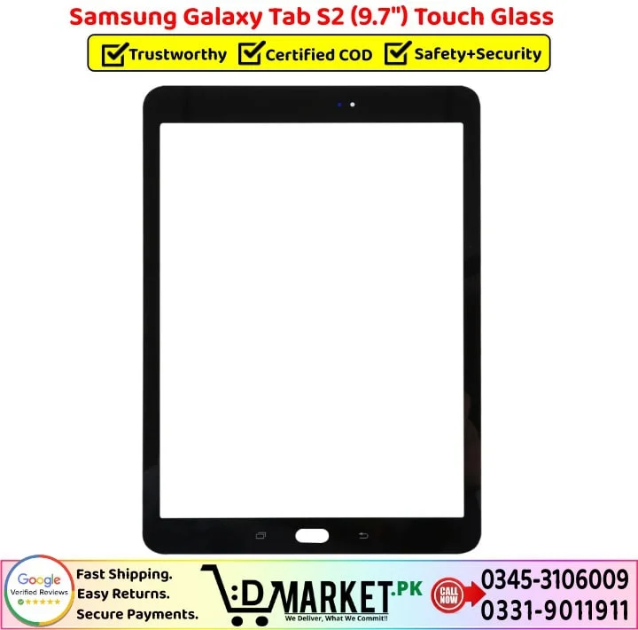 Samsung Galaxy Tab S2 9.7 Touch Glass Price In Pakistan