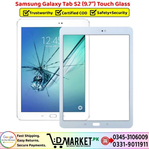 Samsung Galaxy Tab S2 9.7 Touch Glass Price In Pakistan