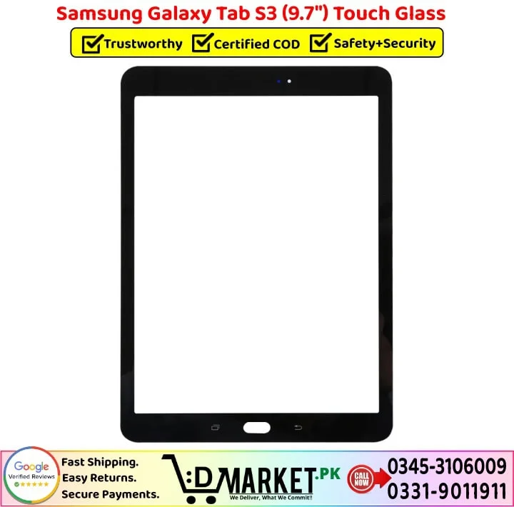 Samsung Galaxy Tab S3 9.7 Touch Glass Price In Pakistan