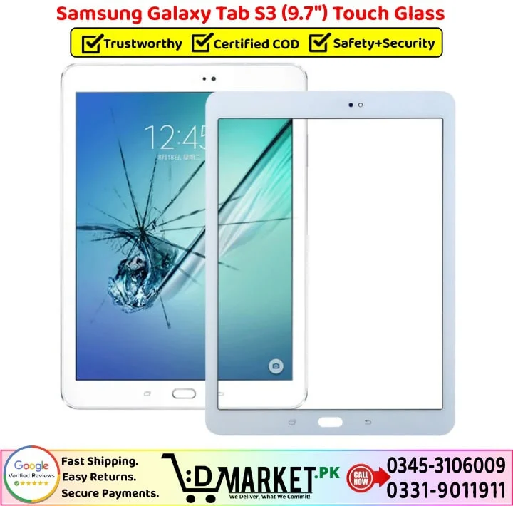 Samsung Galaxy Tab S3 9.7 Touch Glass Price In Pakistan