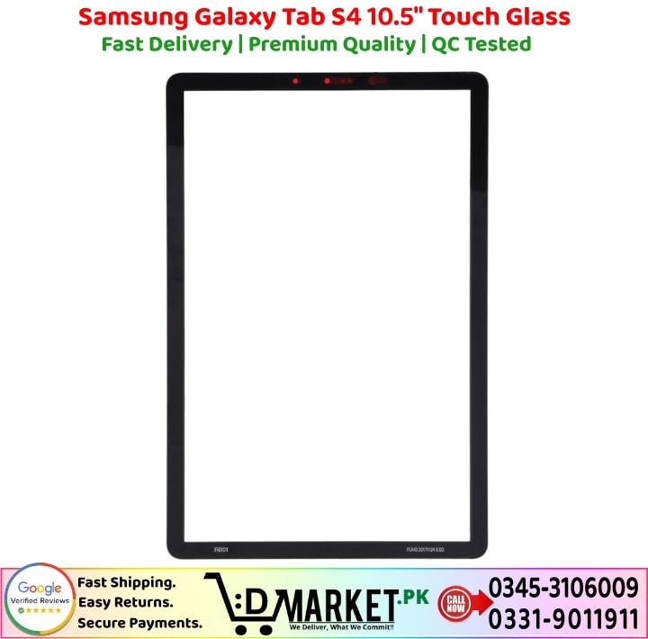 Samsung Galaxy Tab S4 10.5 Touch Glass Price In Pakistan