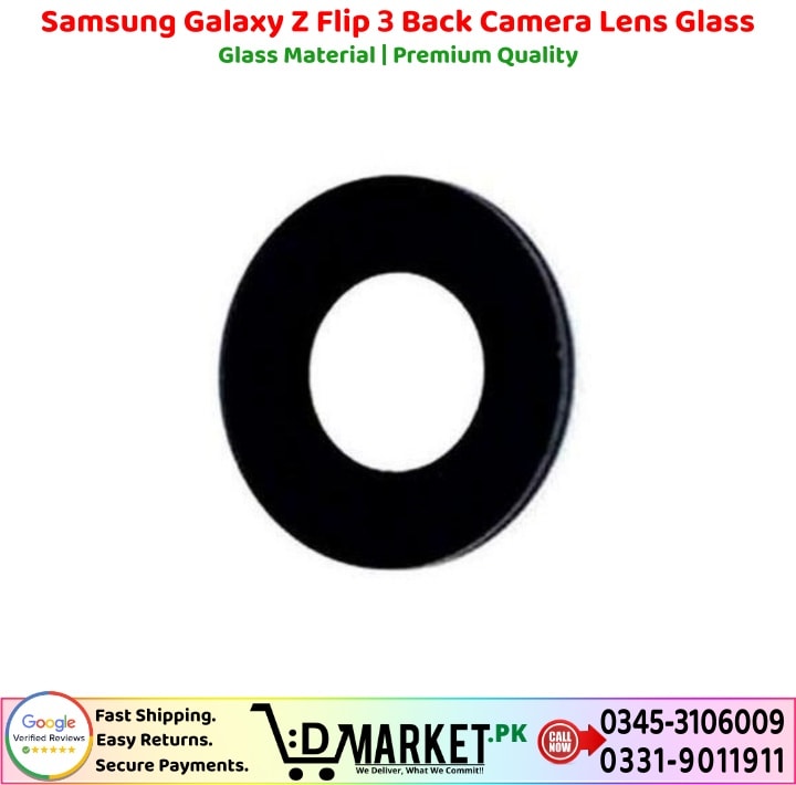 Samsung Galaxy Z Flip 3 Back Camera Lens Glass Price In Pakistan