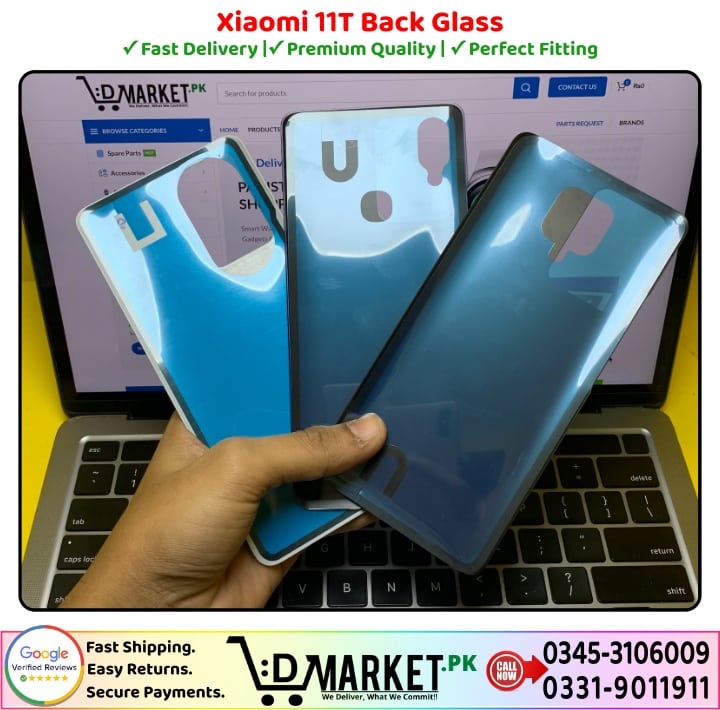 Xiaomi 11T Back Glass Price In Pakistan