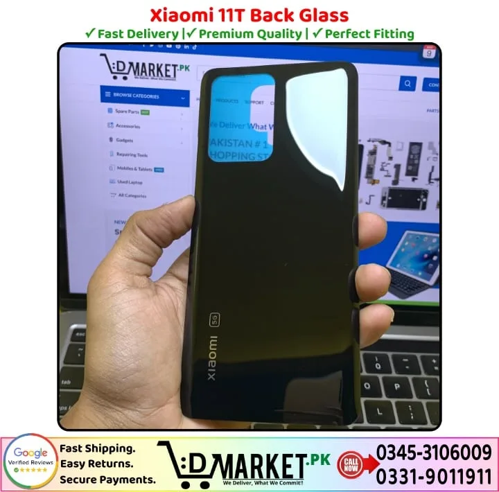 Xiaomi 11T Back Glass Price In Pakistan
