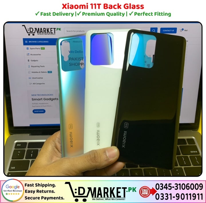 Xiaomi 11T Back Glass Price In Pakistan