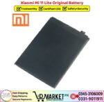 Xiaomi Mi 11 Lite Original Battery Price In Pakistan