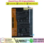 Xiaomi Poco M3 Original Battery Price In Pakistan