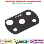 Xiaomi Poco X3 Pro Back Camera Lens Glass Price In Pakistan