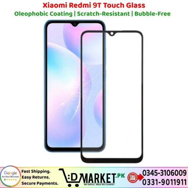 Xiaomi Redmi 9T Touch Glass Price In Pakistan