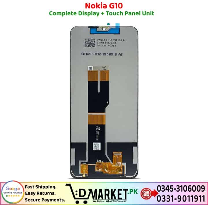 Nokia G10 LCD Panel Price In Pakistan