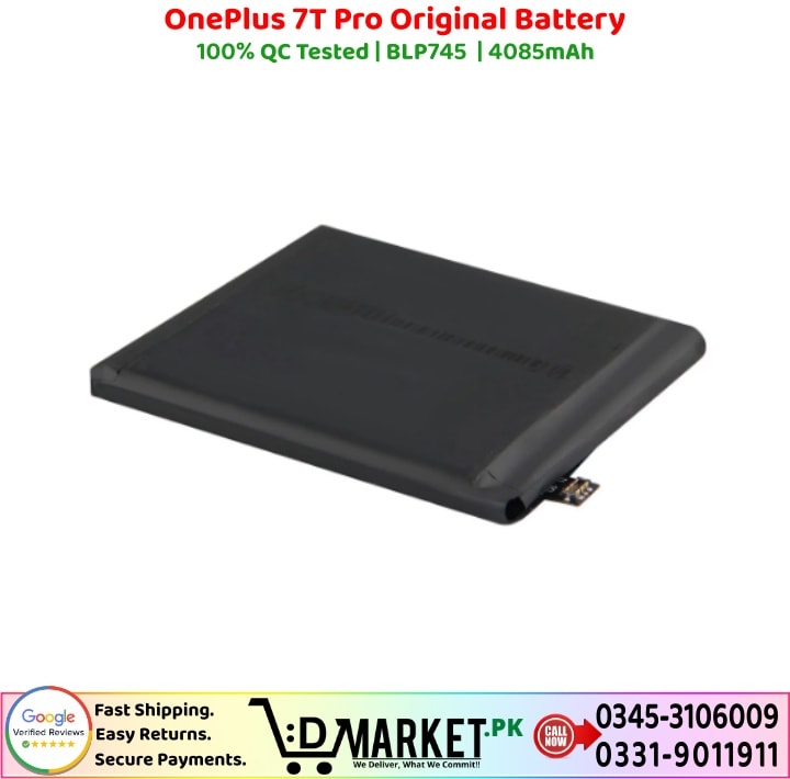 OnePlus 7T Pro Original Battery Price In Pakistan