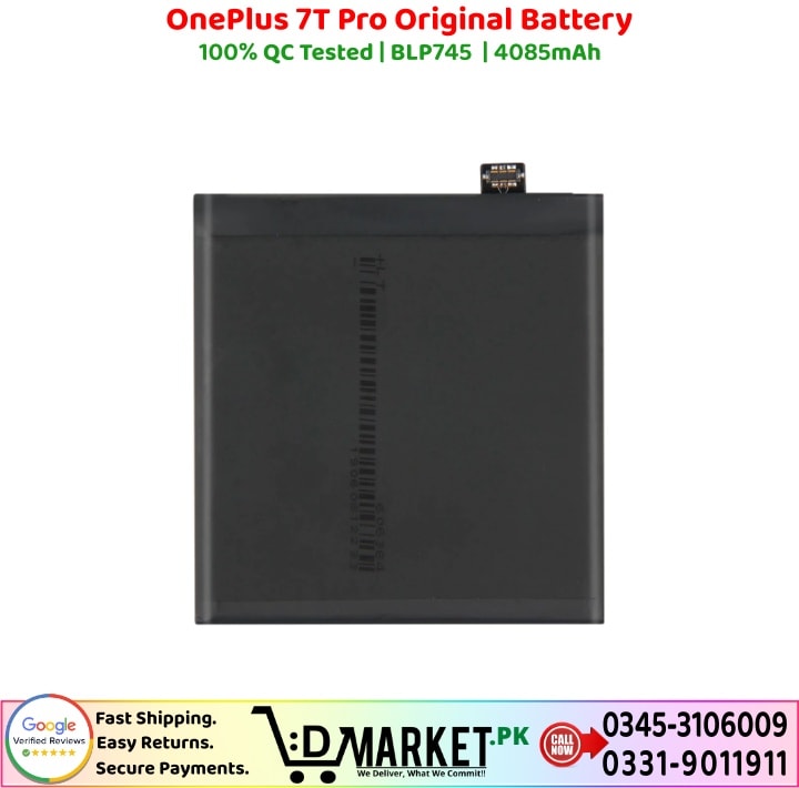 OnePlus 7T Pro Original Battery Price In Pakistan