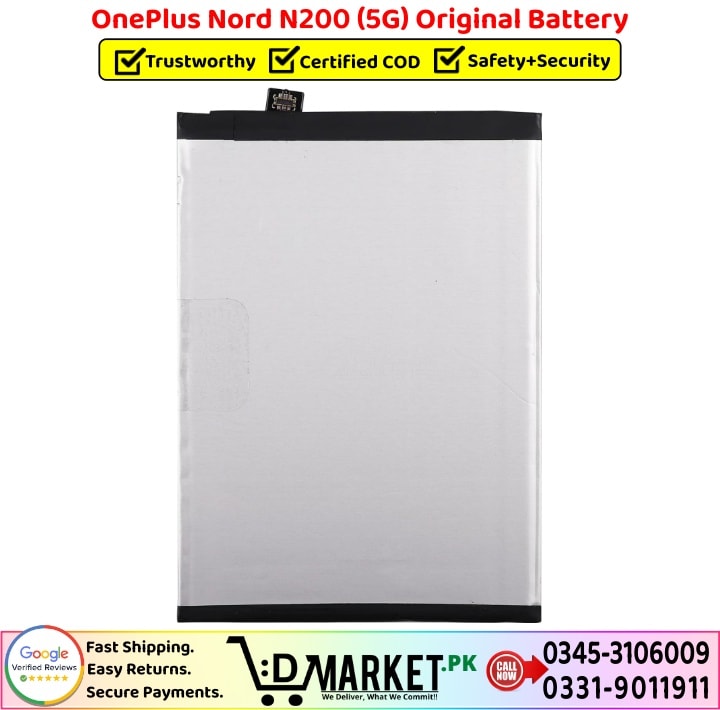 OnePlus Nord N200 5G Original Battery Price In Pakistan