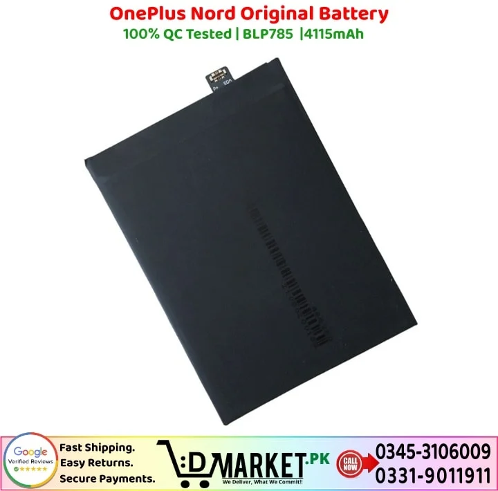 OnePlus Nord Original Battery Price In Pakistan