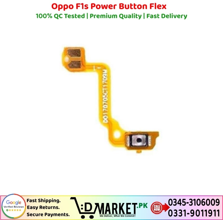 Oppo F1s Power Button Flex Price In Pakistan