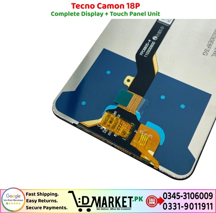 Tecno Camon 18P LCD Panel LCD Panel Price In Pakistan