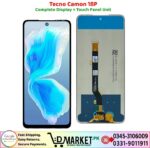 Tecno Camon 18P LCD Panel LCD Panel Price In Pakistan