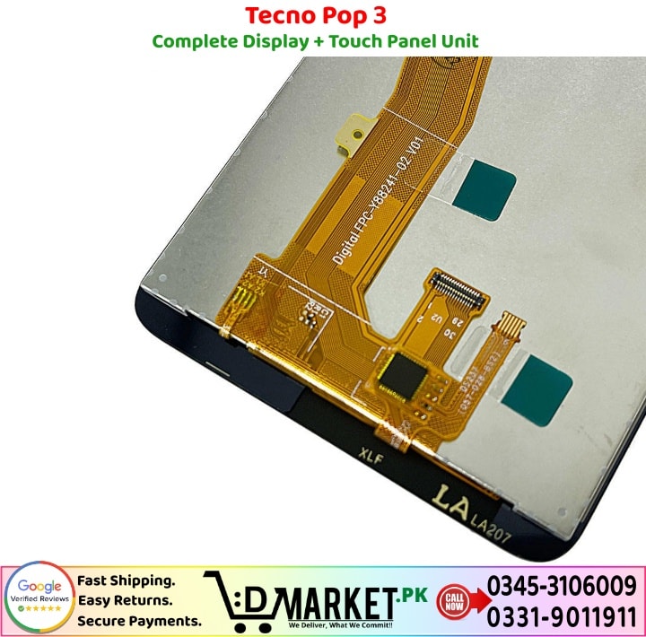 Tecno Pop 3 LCD Panel LCD Panel Price In Pakistan