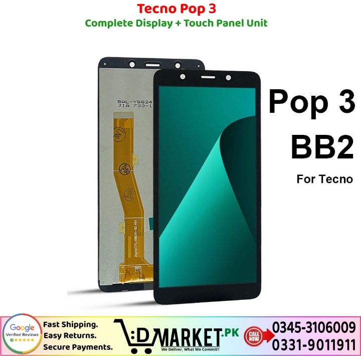 Tecno Pop 3 LCD Panel LCD Panel Price In Pakistan