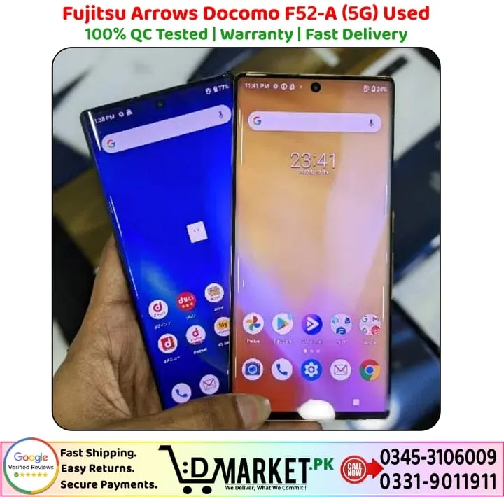 Fujitsu Arrows Docomo F52-A 5G Used Price In Pakistan