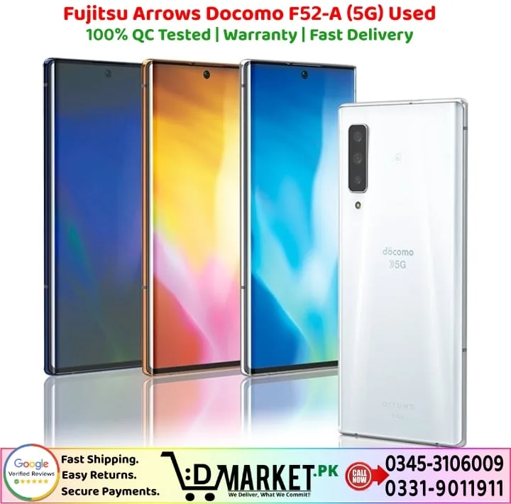 Fujitsu Arrows Docomo F52-A 5G Used Price In Pakistan