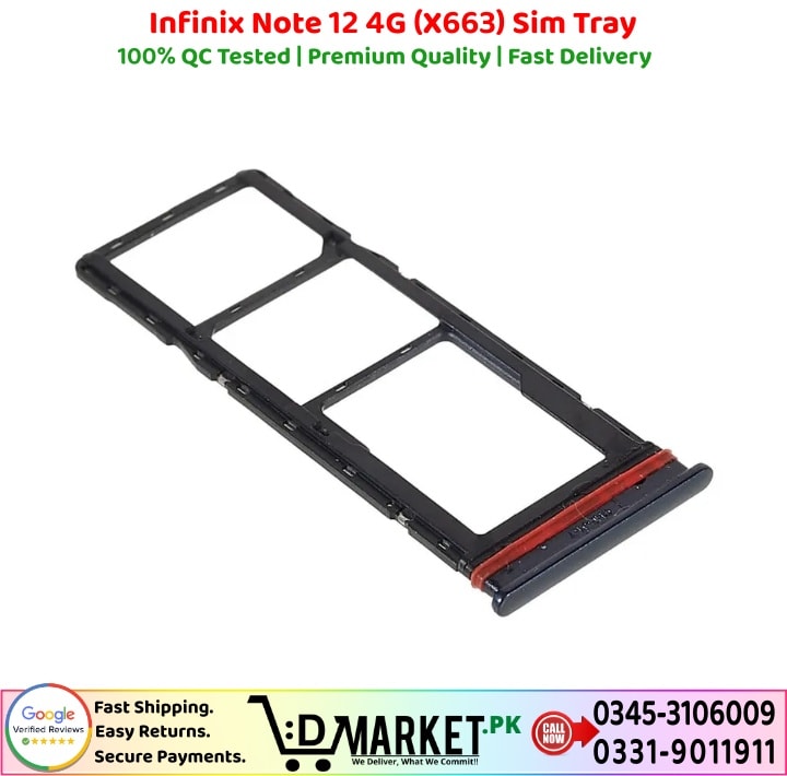 Infinix Note 12 4G X663 Sim Tray Price In Pakistan