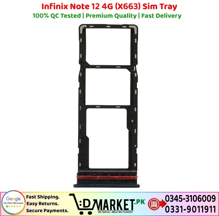 Infinix Note 12 4G X663 Sim Tray Price In Pakistan