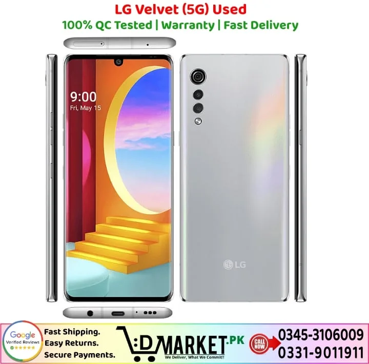 LG Velvet 5G Used Price In Pakistan