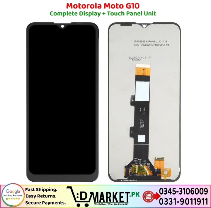 Motorola Moto G10 LCD Panel Price In Pakistan