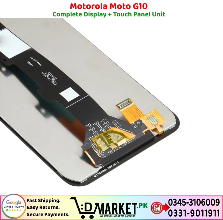 Motorola Moto G10 LCD Panel Price In Pakistan
