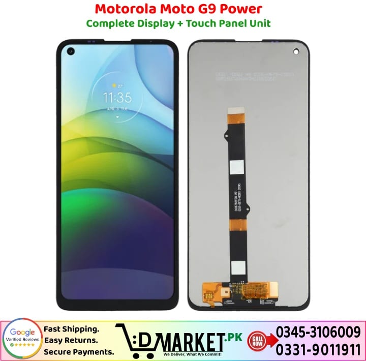 Motorola Moto G9 Power LCD Panel Price In Pakistan