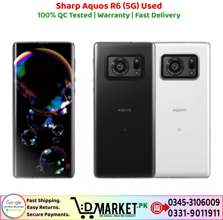 Sharp Aquos R6 5G Used Price In Pakistan